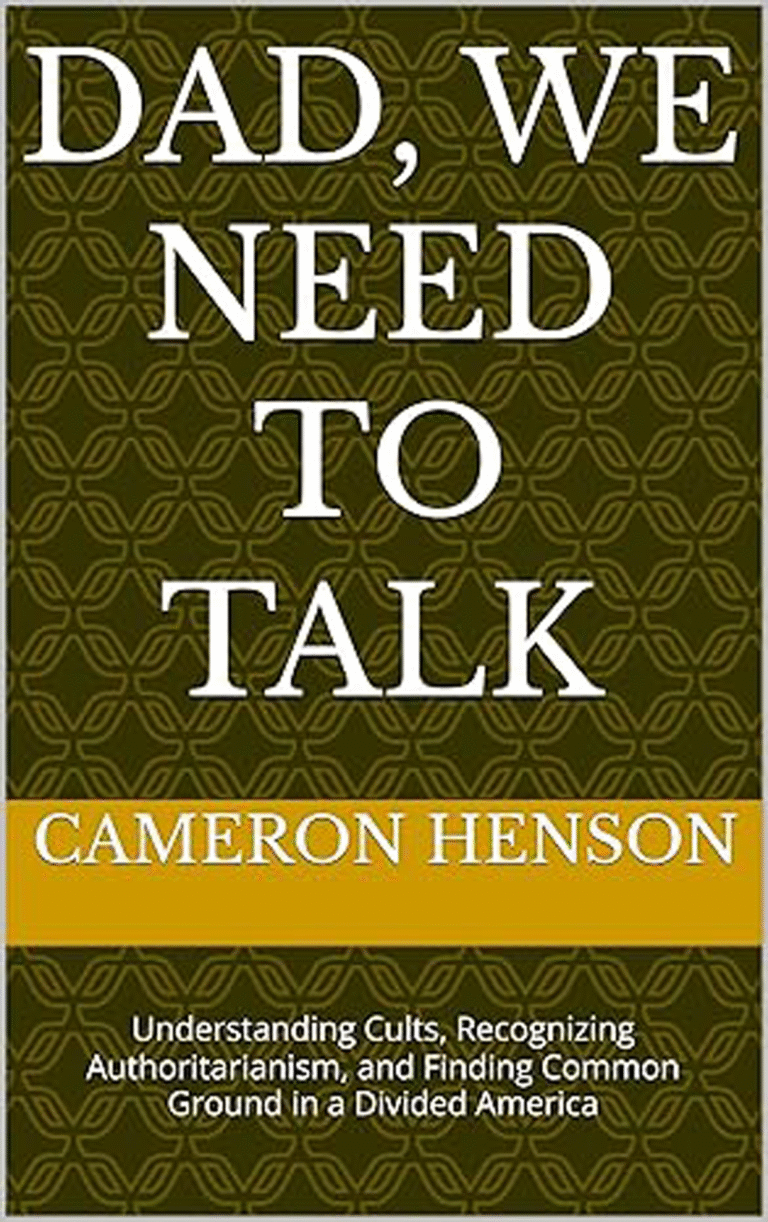 Book cover for Dad, We Need to Talk by Cameron Henson