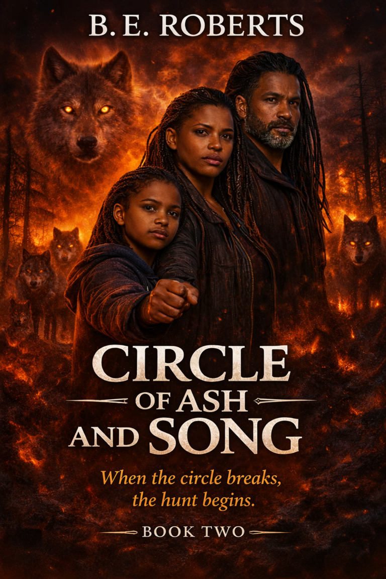 Book cover of Circle of Ash and Song by B. E. Roberts