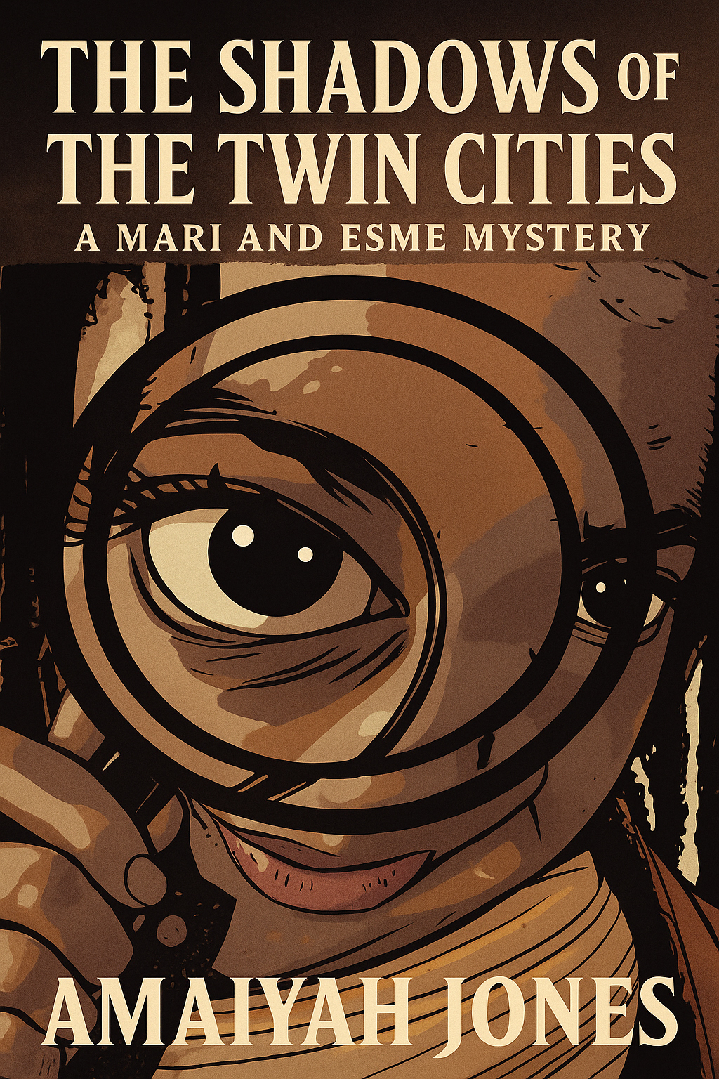 Cover of Shadows of the Twin Cities by Amaiyah Jones